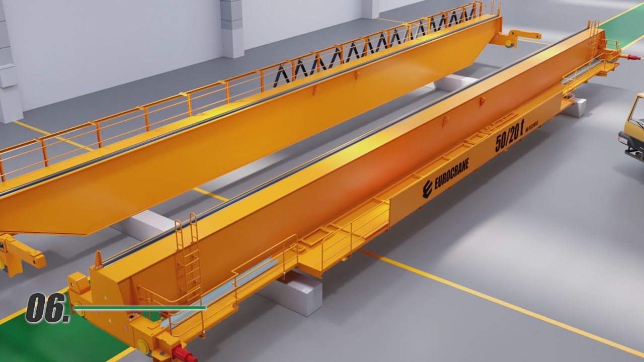 法兰泰克起重机三维动画